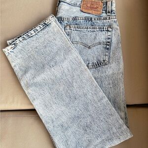 1980’s Levi's Jeans in Pale Blue Stonewash